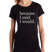 Black T-Shirt Womens - US Blanks