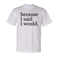 White T-Shirt Men's - Bayside